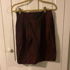 Burberry London burgundy skirt
